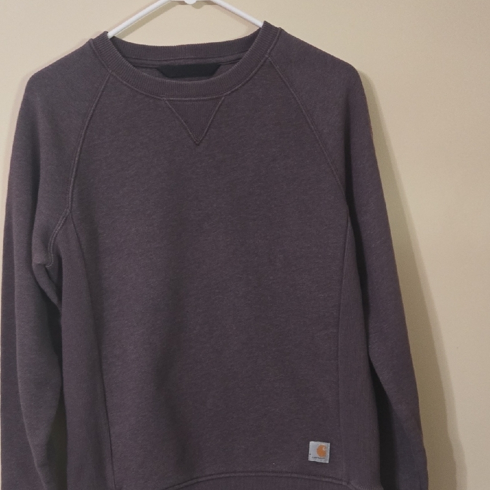 Carhartt Womens Deep Purple Crewneck Sweater